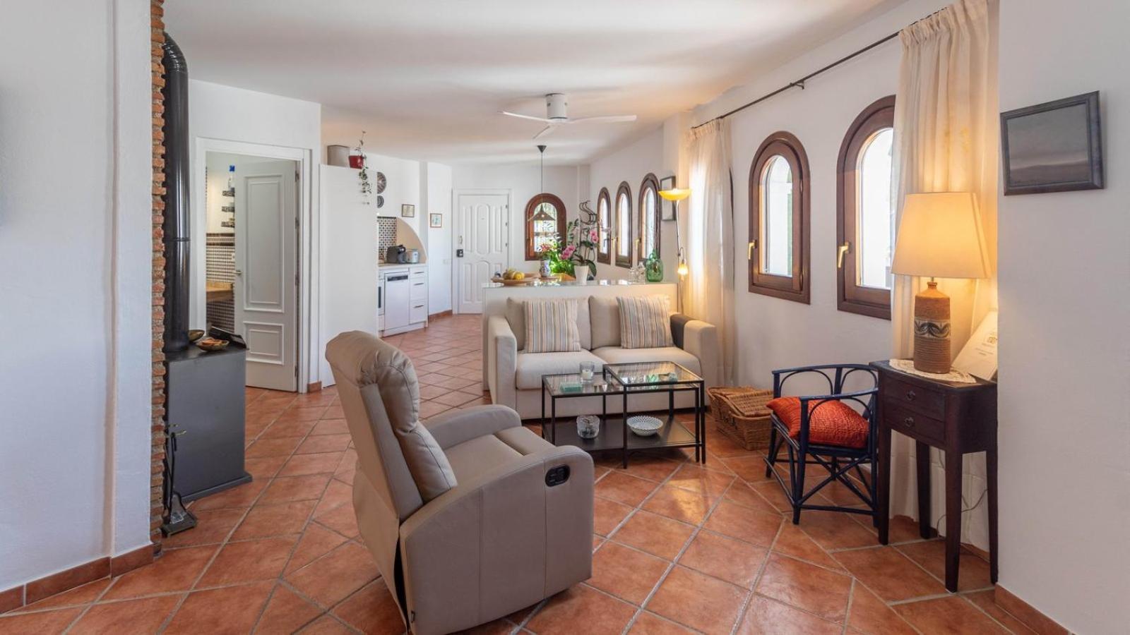 הוילה Casa Arcos De Almona Frigiliana By Ruralidays מראה חיצוני תמונה