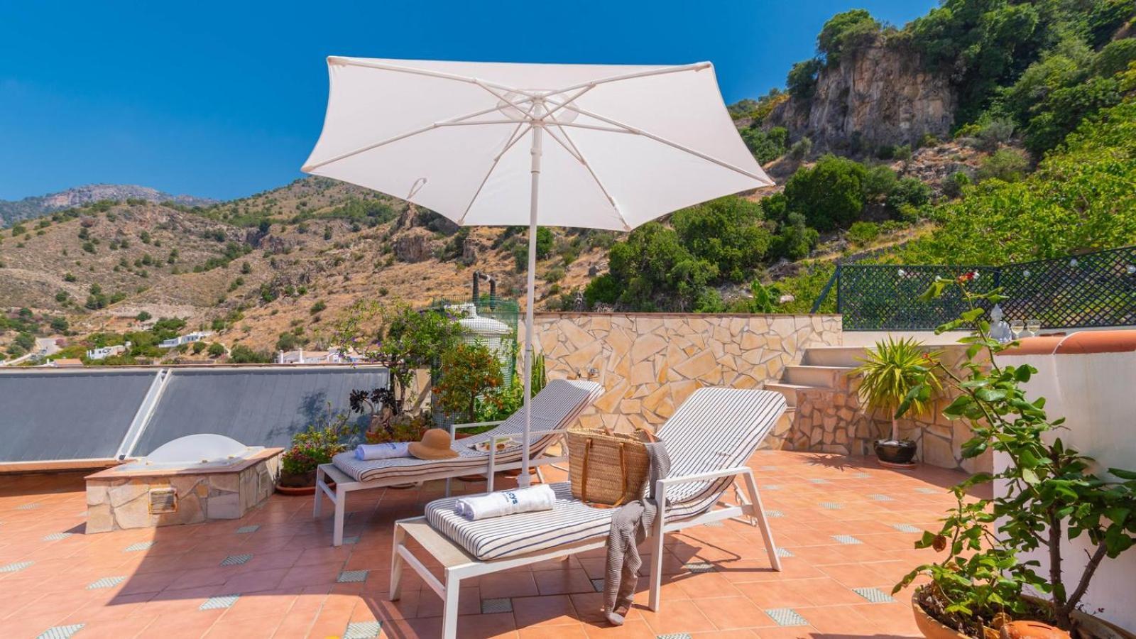הוילה Casa Arcos De Almona Frigiliana By Ruralidays מראה חיצוני תמונה