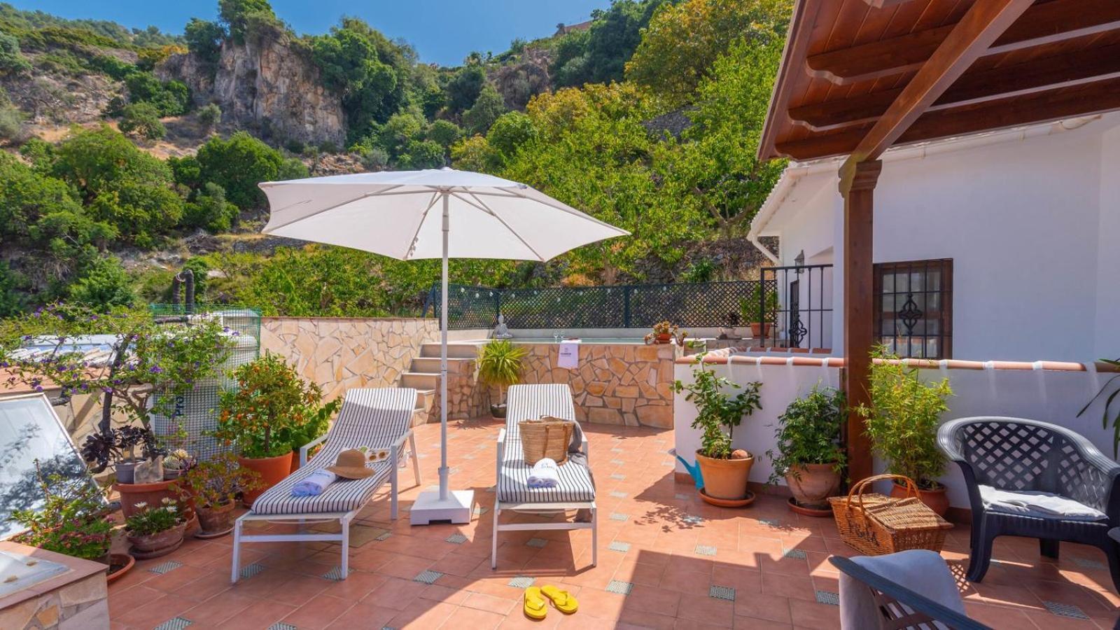הוילה Casa Arcos De Almona Frigiliana By Ruralidays מראה חיצוני תמונה